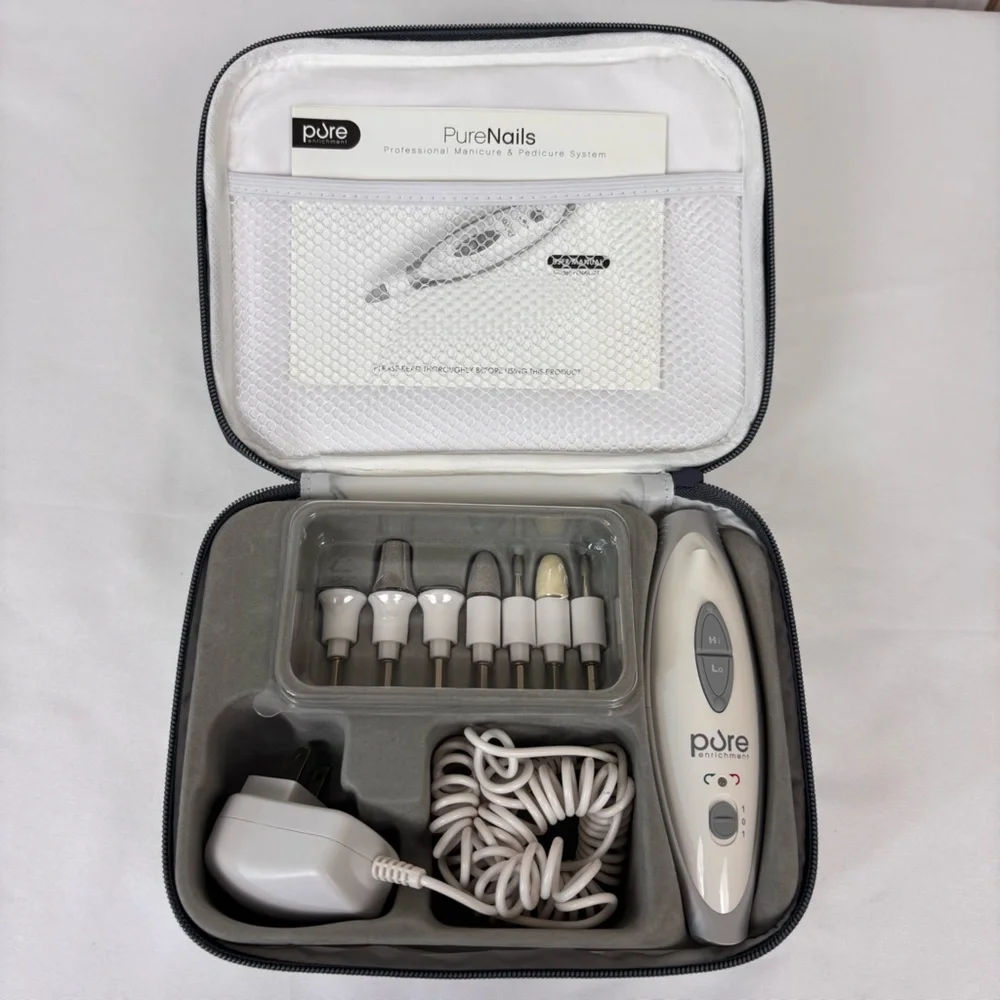 Pure Enrichment Pure Nails Professional Manicure & Pedicure System White